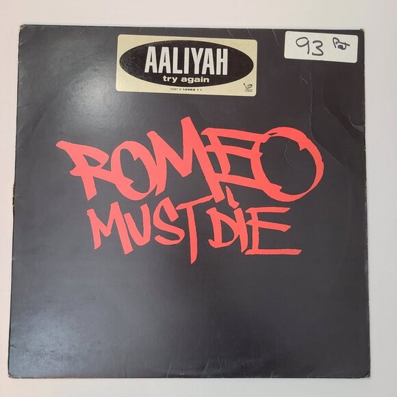 Aaliyah - Try Again - U.S. PROMO 12" VINYL - Picture 2 of 7